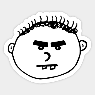 Jimmy Suck, Deleted Character From Diary Of A Wimpy Kid Sticker